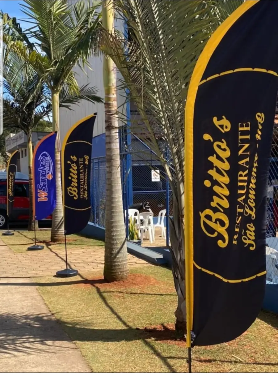 Windbanner Capital Banner instalado em cliente, foto 1